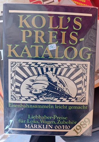 KOLL's PREIS-KATAGOG 1989